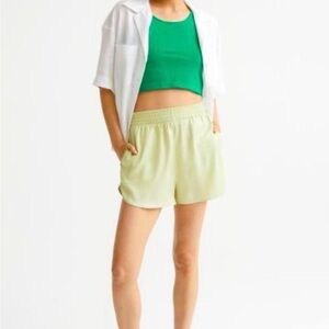 H&M Pastel Green Athletic Shorts
